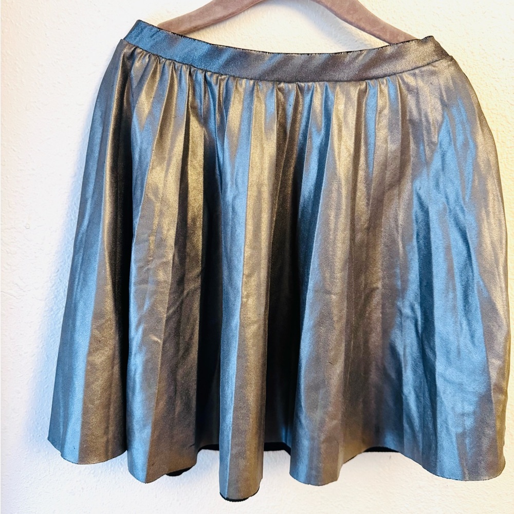Zara Holiday Metallic Skirt